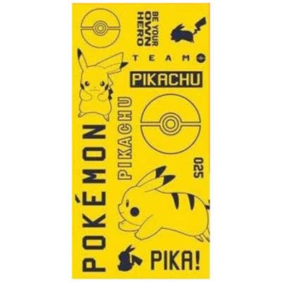 Serviette de bain ou de plage Pokémon Pikachu personnalisable, vendu par rêves de fil.