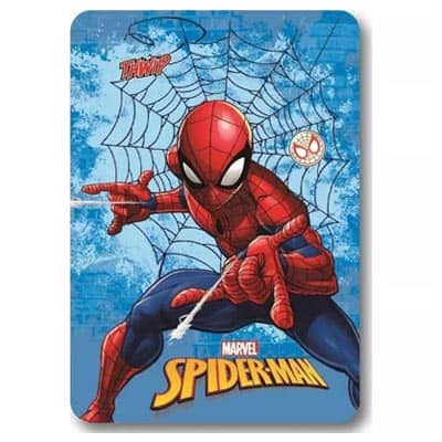 Plaid, couverture Spiderman personnalisable, vendu par rêves de fil.